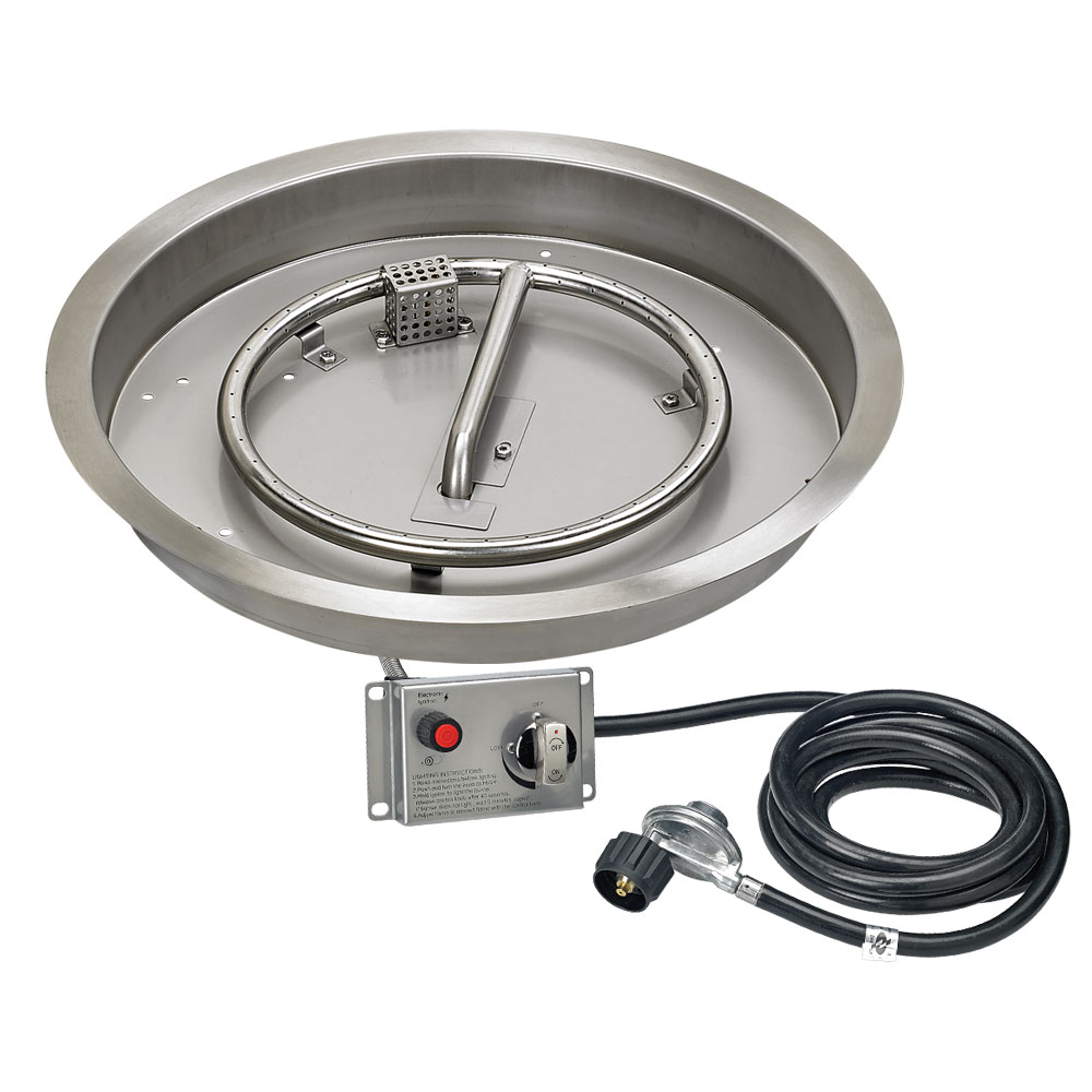 Round Drop-In Pan Kit with CSA Safety Certification 