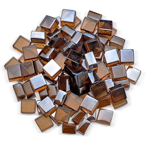 1/2" Copper Luster Fire Glass 2.0 | 10 lbs (Bag)