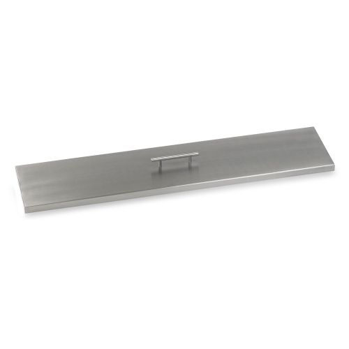Stainless Steel Cover for (SS-LCB-36) 36" x 6" Linear Drop-In Fire Pit Pan