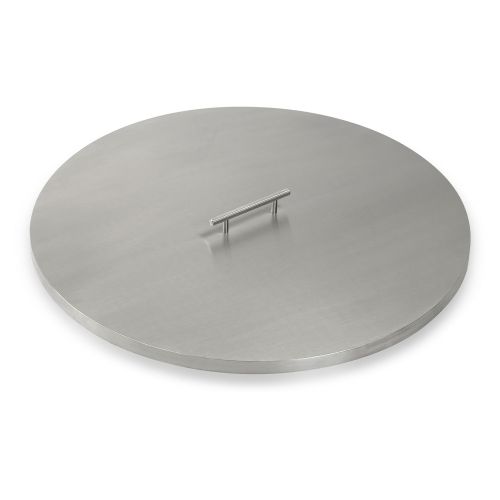 Stainless Steel Cover for (SS-RSP-25) 25" Round Drop-In Fire Pit Pan