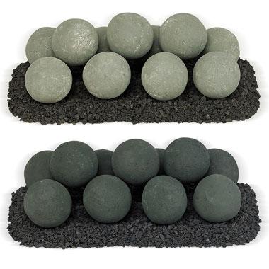 Fireplace & Fire Pit Cannon Ball Lite Stones